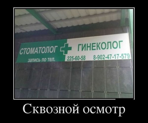 Визит к гинекологу 2020