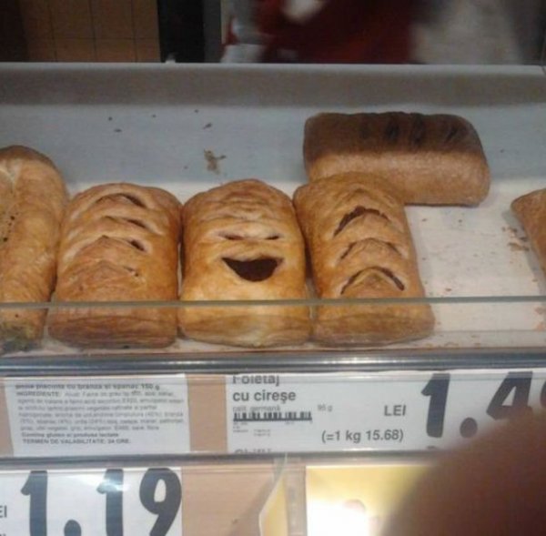 Прикольные булочки
