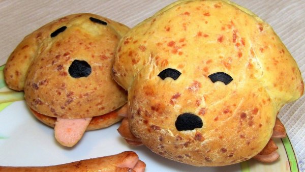Смешные булочки для детей