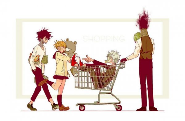 Моя геройская Академия лига злодеев приколы