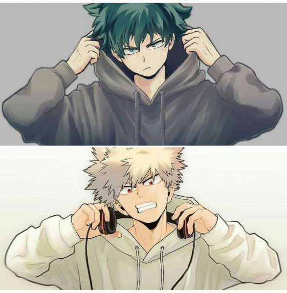 Эстетика аниме моя геройская Академия Каччан