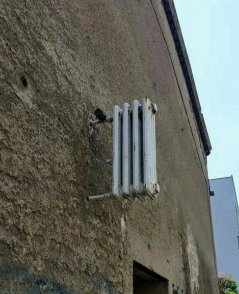 Отключили отопление прикол