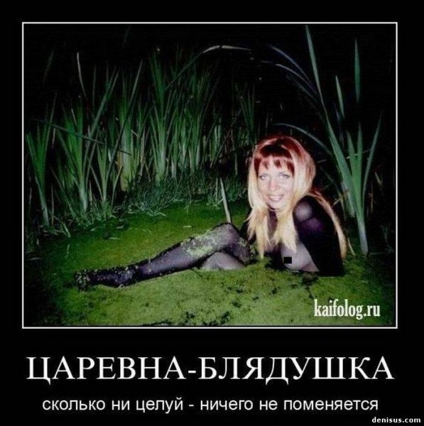 Лягушка демотиватор