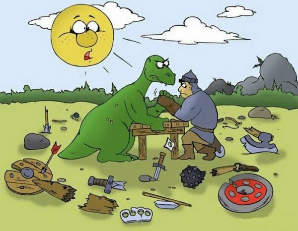 Карикатура сказочного персонажа