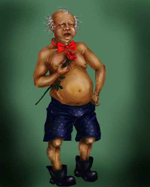 Прикольный мужичок