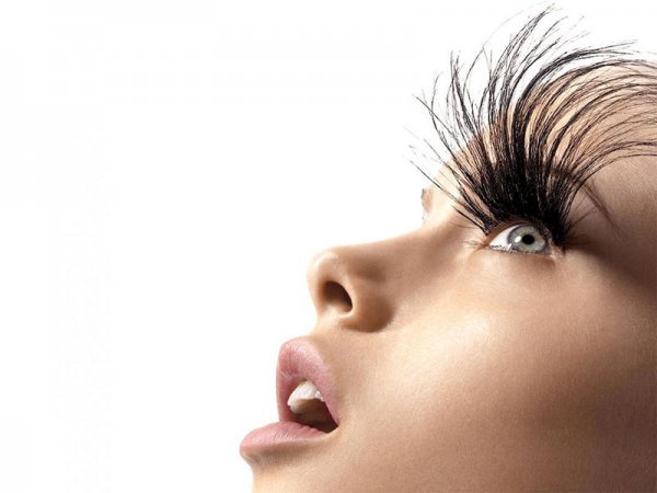 Очень длинные ресницы