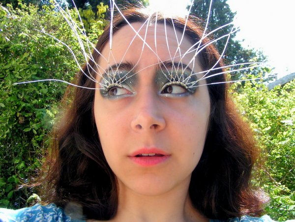 Смешные ресницы