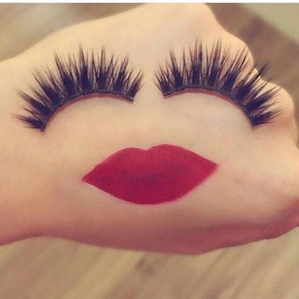 Наращивание ресниц прикольные