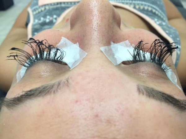 Наращивание ресниц приколы