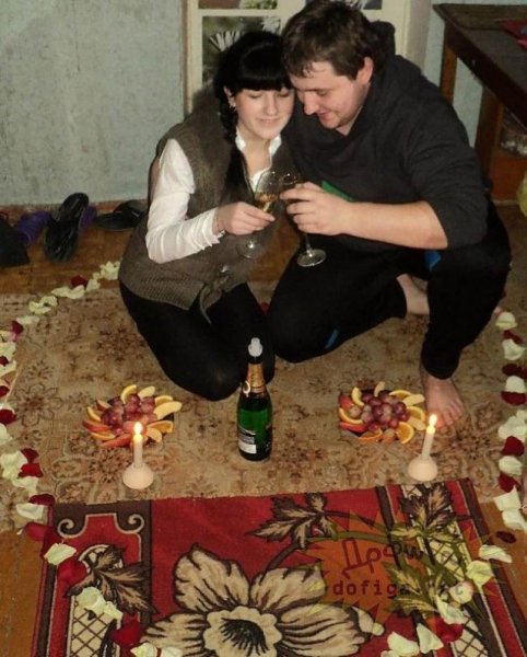 Смешной романтический вечер