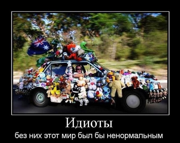 Демотиваторы про дебилов