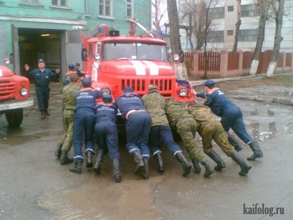 Пожарник прикол