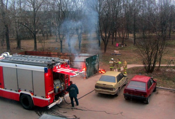 Смешной пожарный