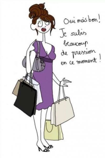 Женский шоппинг юмор