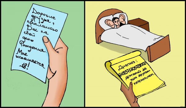 Математический юмор в картинках