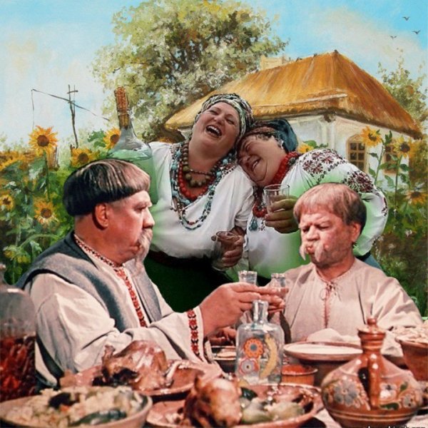 Украинское застолье