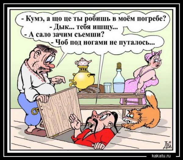 Анекдоты про кумушек