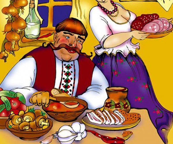 Украинская кухня рисунки