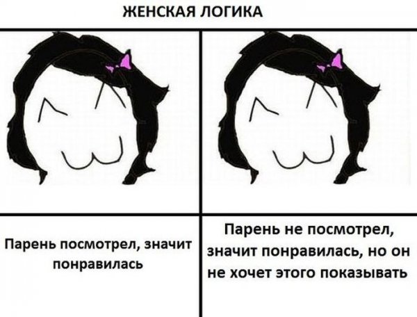 Мемы про женскую логику