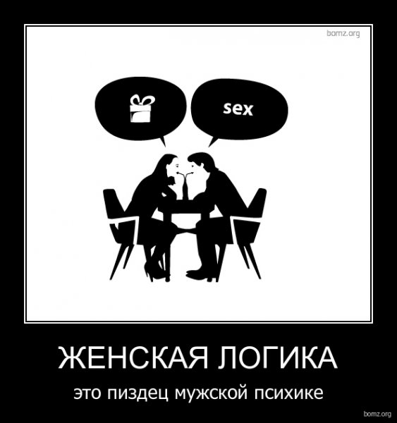 Женская логика юмор