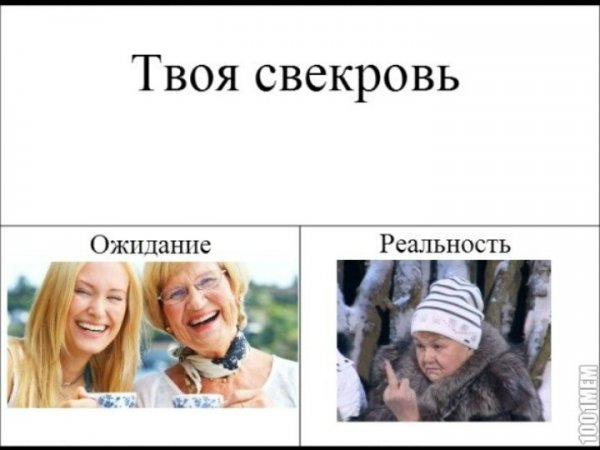 Мемы про свекровь