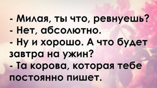 Статусы про ревность