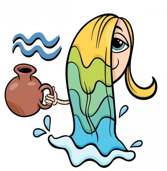 Веселые знаки зодиака Водолей