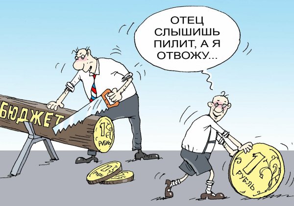 Коррупция в России карикатура