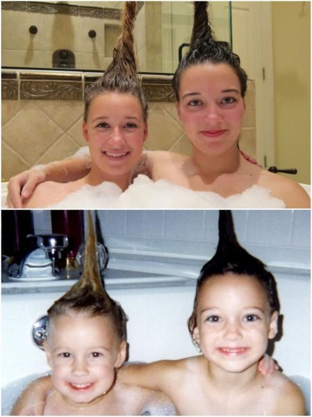 Смешная фотосессия брата и сестры