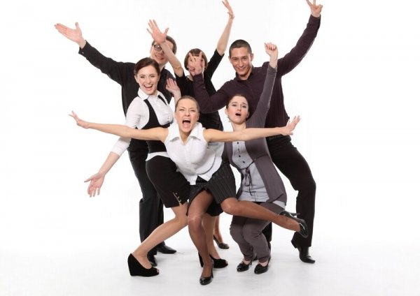 Веселый коллектив