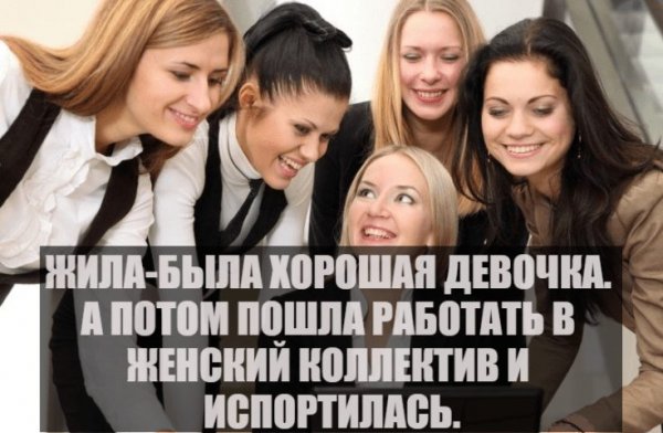 Женский коллектив прикол