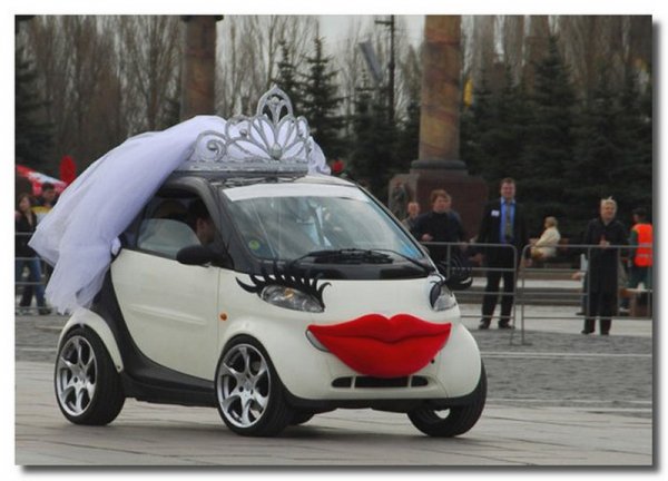 Прикольные женские машины