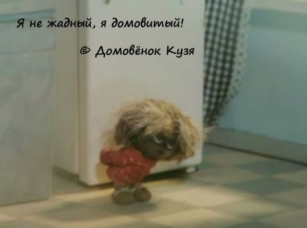 Я не жадный я домовитый