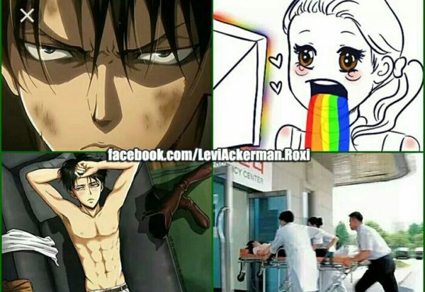 Атака титанов мемы с Леви