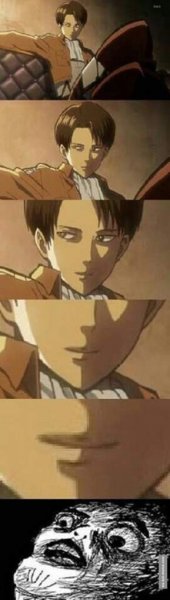 Атака титанов Леви Аккерман мемы