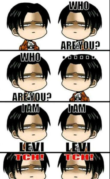 Атака титанов мемы с Леви