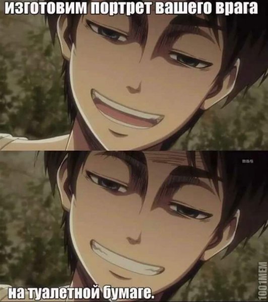 Аниме мемы атака титанов