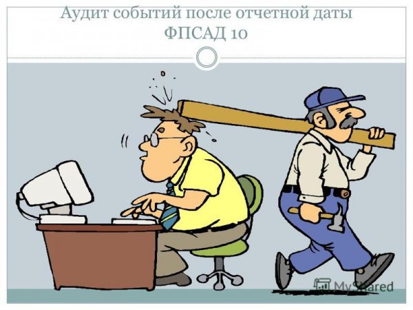 События после отчетной даты в аудите