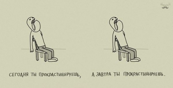 Прокрастинация мемы