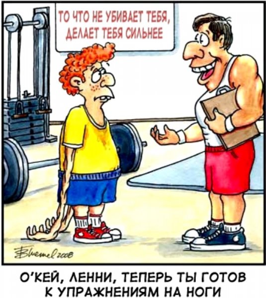 Шутки про тренера