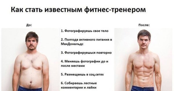 Приколы про фитнес тренера