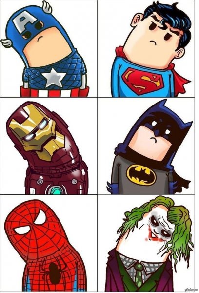 Картинки смешные про супергероев (52 фото)