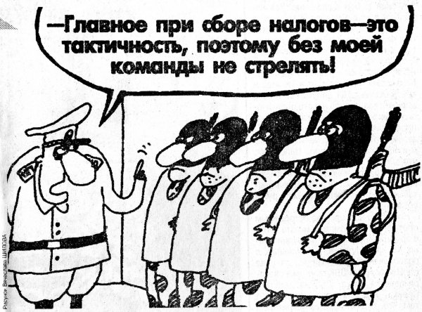 Шутки про налоговую