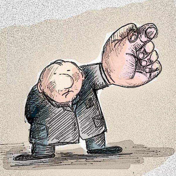 Фига карикатура