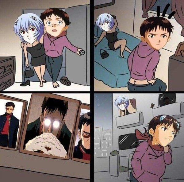 Evangelion Синдзи Икари Мем