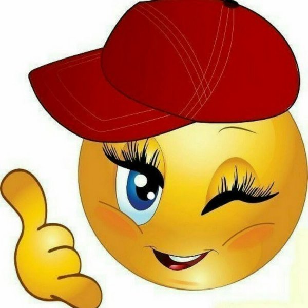 Смайлик в шляпе