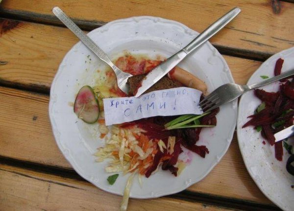 Приколы из ресторанов