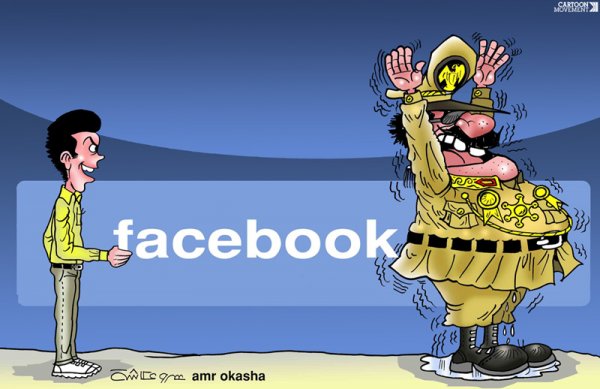 Фейсбук карикатура