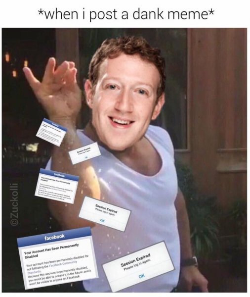 Мемы про Фейсбук