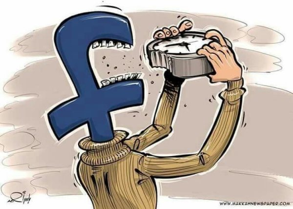 Социальыне сет икарикатура